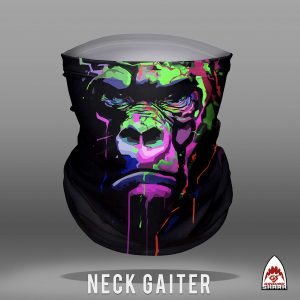 Gorilla Color Splash Neck Gaiter