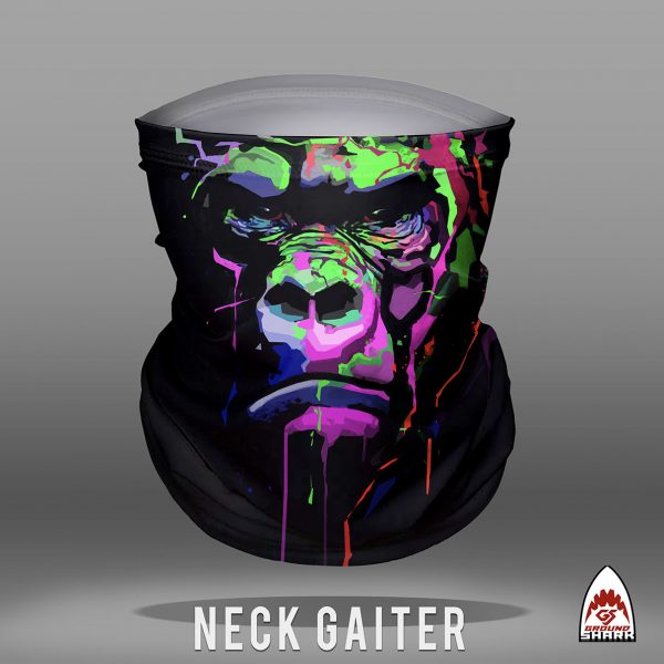 Gorilla Color Splash Neck Gaiter