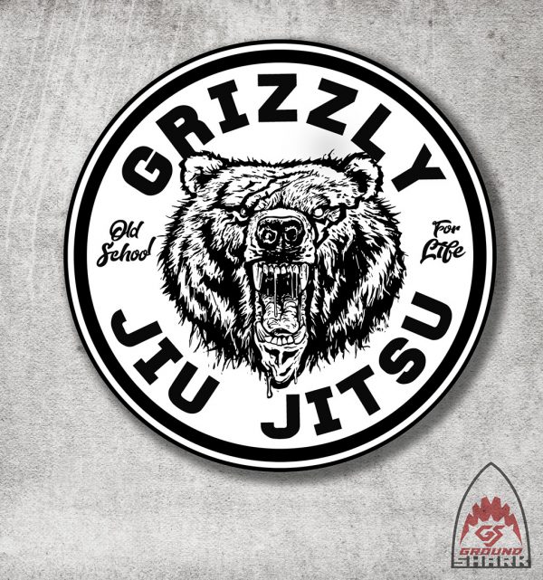 Grizzly Head stickers