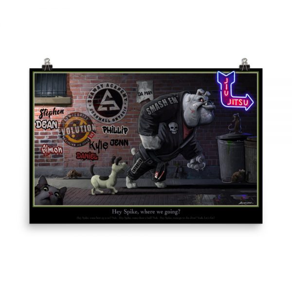 Spike and Chester Print - Image 4