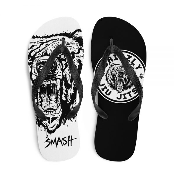 Grizzly Head Flip-Flops - Image 3
