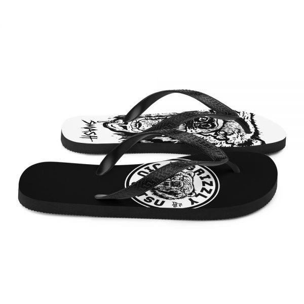 Grizzly Head Flip-Flops - Image 7