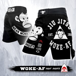 WOKE-AF Fight Shorts