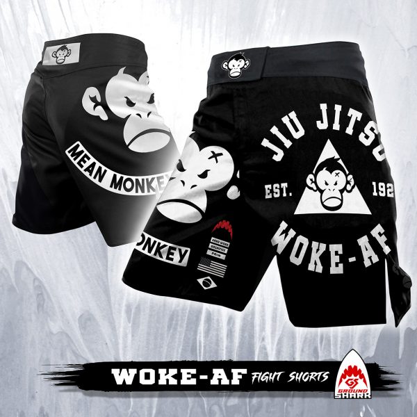 WOKE-AF Fight Shorts