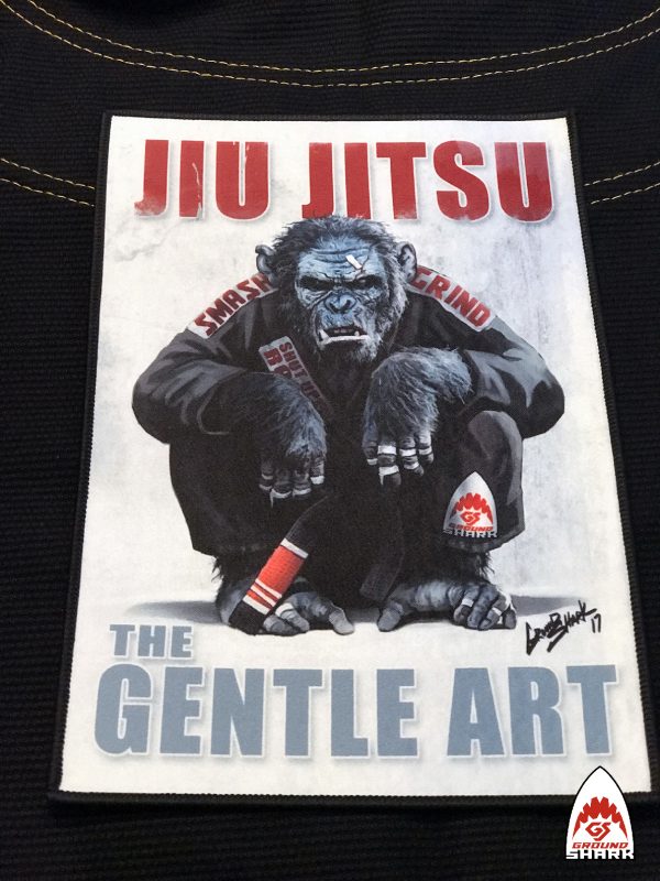 Jiu Jitsu Gentle Chimp Patch