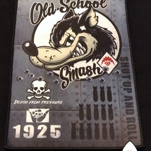 Old School Smash Jiu Jitsu Patch