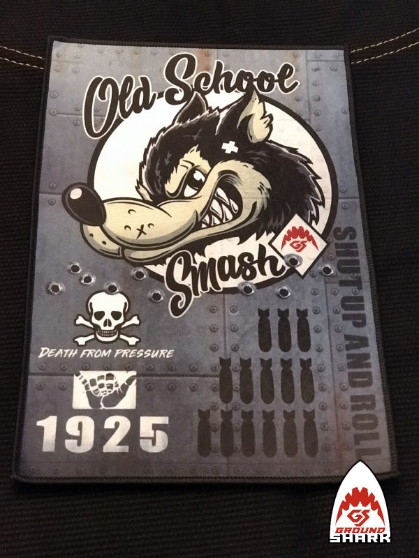 Old School Smash Jiu Jitsu Patch