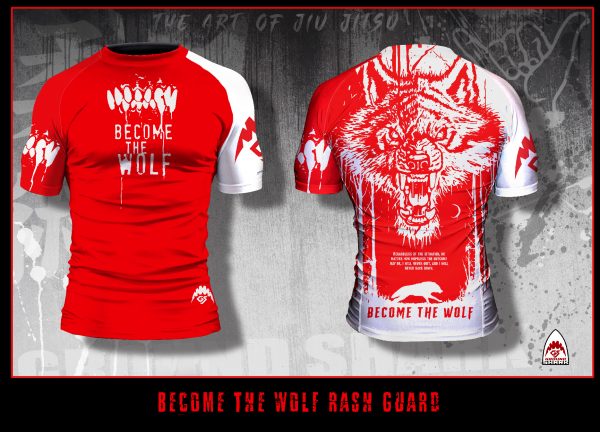 Become The Wolf Rash Guard