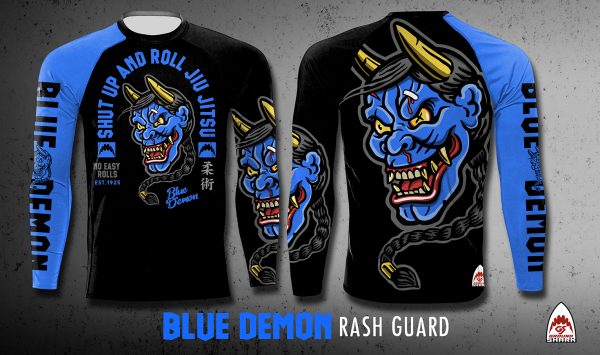 Blue Demon Rash Guard