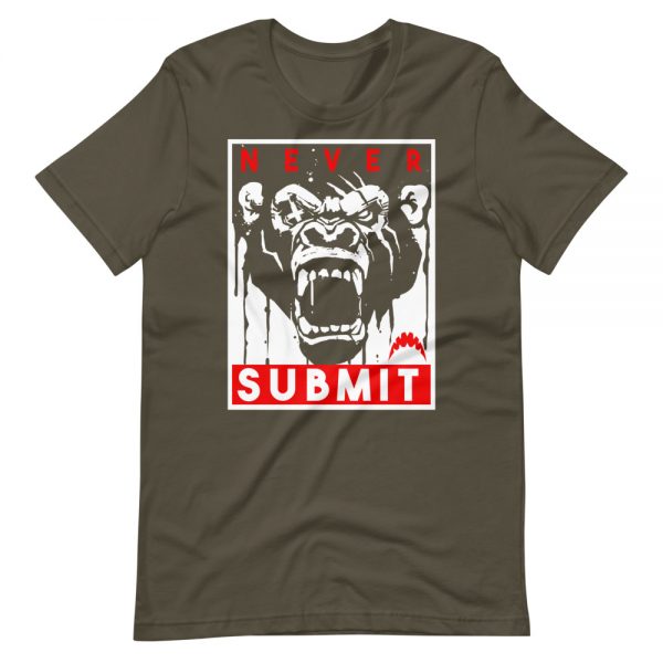 Never Submit T-Shirt - Image 5