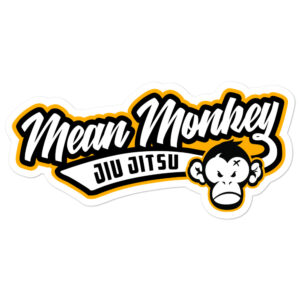 Mean Monkey script  stickers