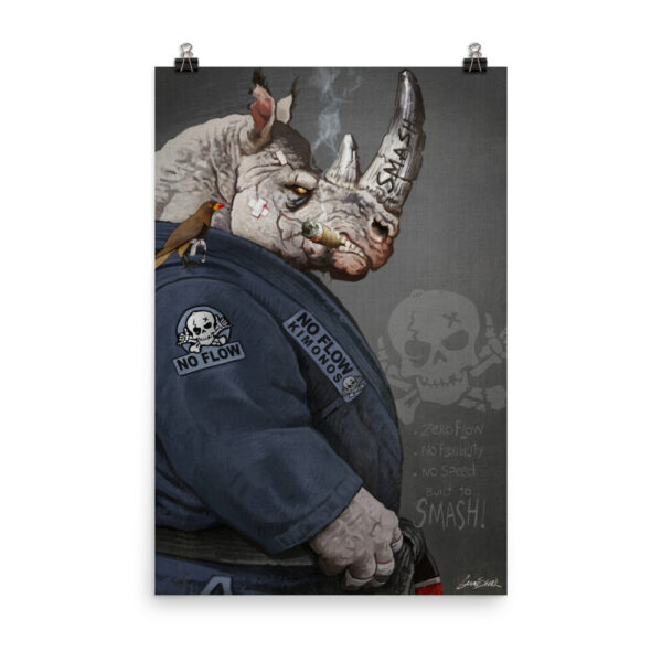 Buit to Smash Rhino Poster - Image 2