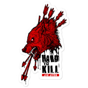 Hard to Kill Wolf stickers