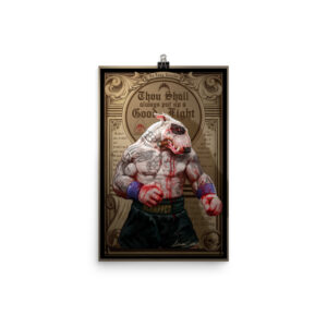 Thou Shall Fight Poster