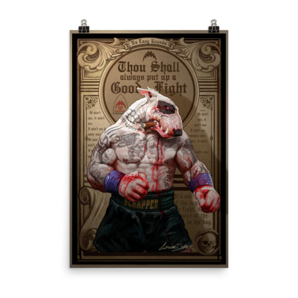 Thou Shall Fight Poster - Image 2