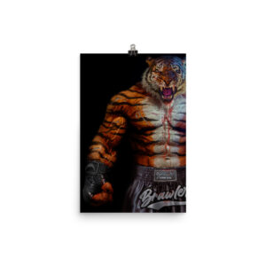 Tiger Brawler Poster