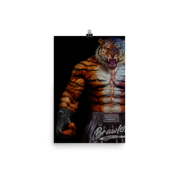 Tiger Brawler Poster