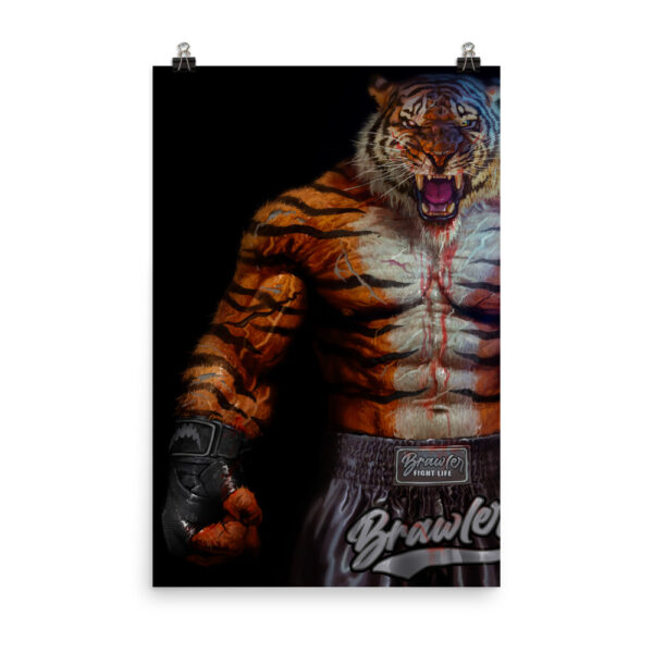 Tiger Brawler Poster - Image 2