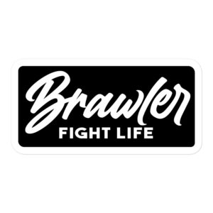 Brawler Logo stickers