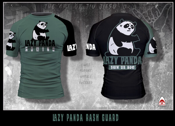 Lazy Panda Short Sleeve Rash