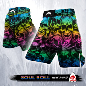 Soul Roll Skulls Fight Shorts