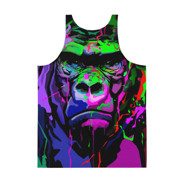 Color Splash Gorilla Tank Top - Image 2