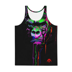 Color Splash Gorilla Tank Top