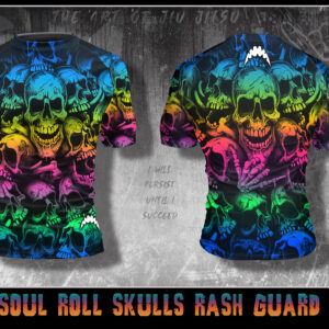 Soul Roll Skulls Rash Guard