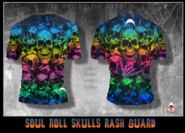 Soul Roll Skulls Rash Guard