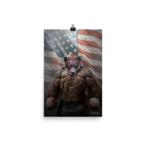 American Brawler Grizzly Poster