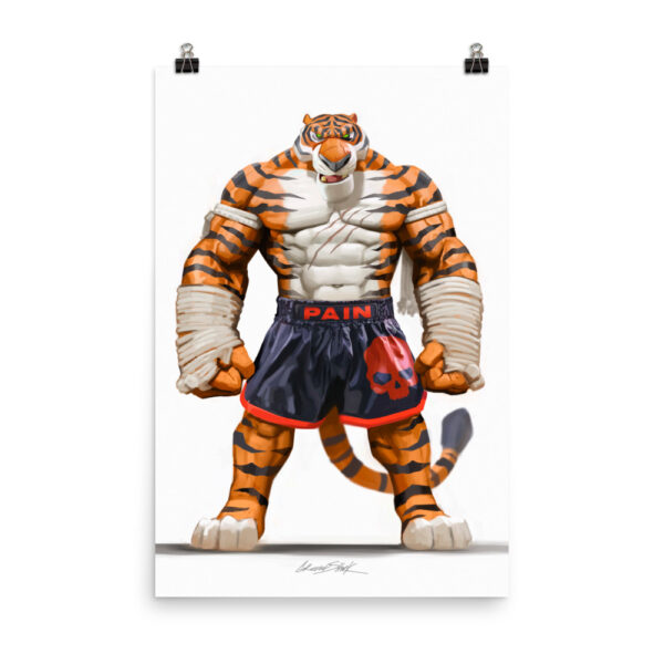Pain Tiger Poster - Image 2