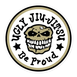 Ugly jiu jitsu stickers
