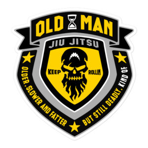 Old Man Badge  stickers