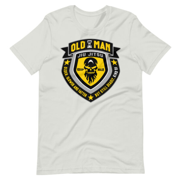 Old Man Badge T-Shirt - Image 5
