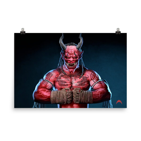 Mauy Thai Demon Poster - Image 2