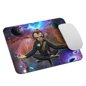 Cosmic Monkey Mouse pad