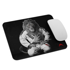 Kneeling Lion Mouse pad