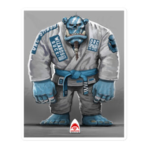 Blue Orc stickers