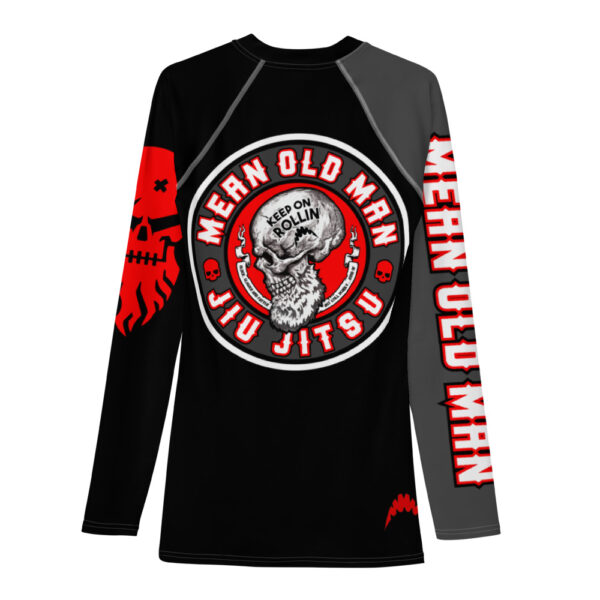 Mean Old Man  Rash Guard - Image 2