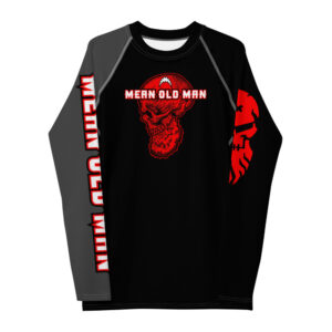 Mean Old Man  Rash Guard