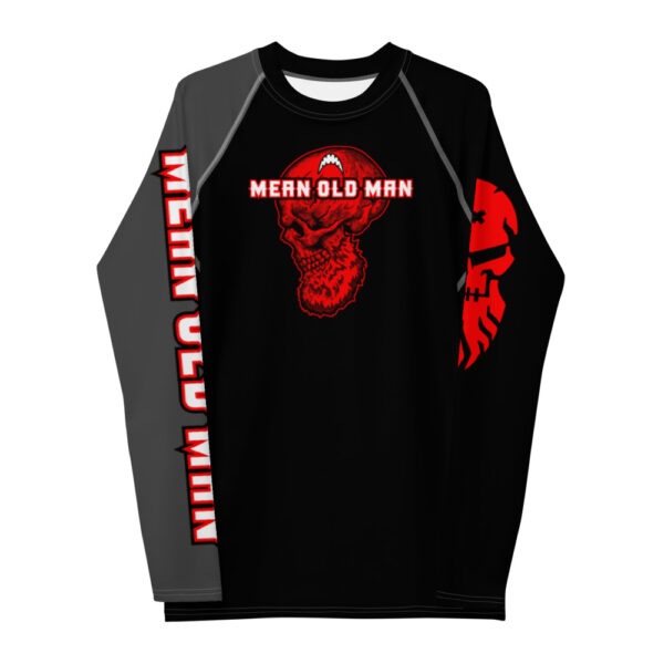 Mean Old Man  Rash Guard
