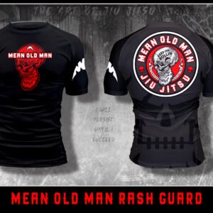 Mean Old Man short sleeve Rash Guard