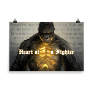 Heart of a Fighter Poster