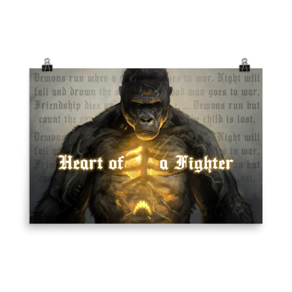 Heart of a Fighter Poster