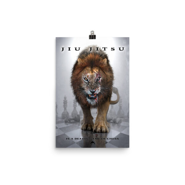 Deadly Lion Chess Poster - Image 2