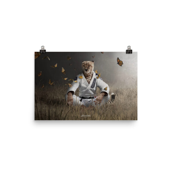 Zen cheetah Poster - Image 2