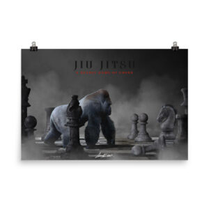 Gorilla Chess Poster
