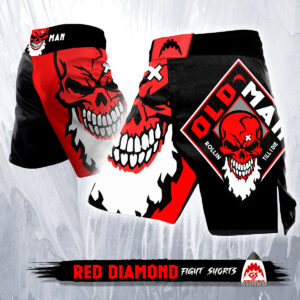 Red Diamond Fight Shorts