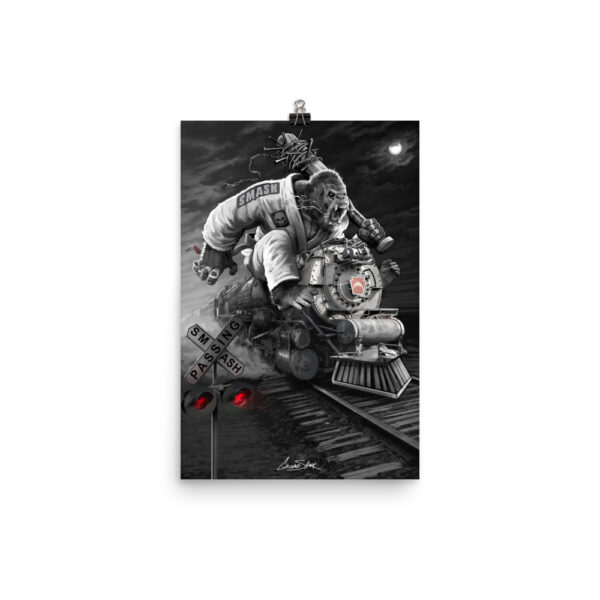 Smash Gorilla Train Poster - Image 2