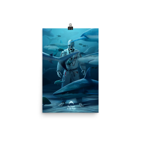 Shark Swarm Poster - Image 2